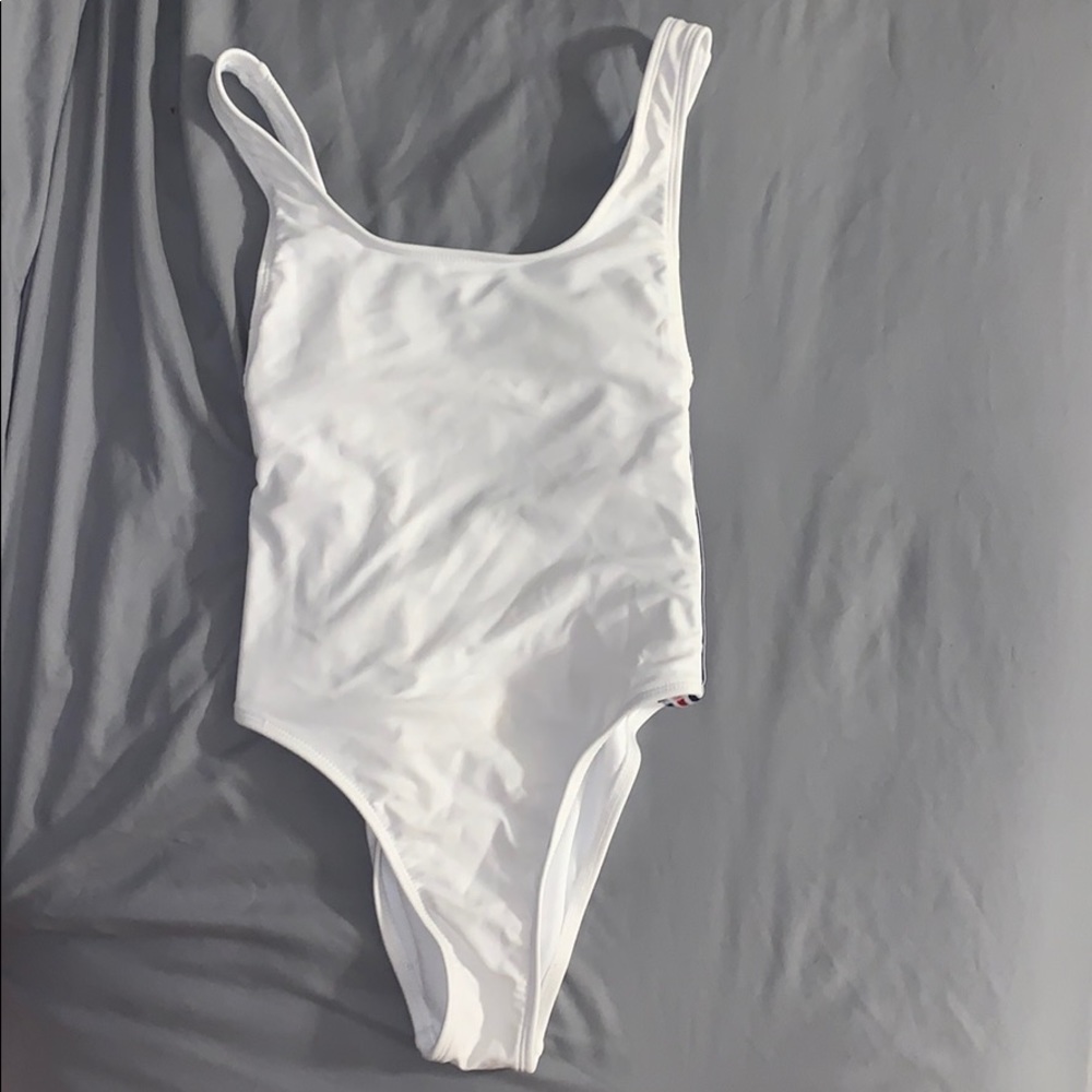 Red white and blue one piece